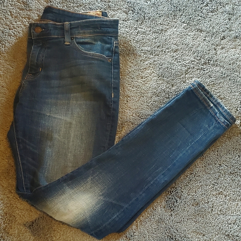 RALPH LAUREN SOFT-WASH SKINNY JEANS - EUC